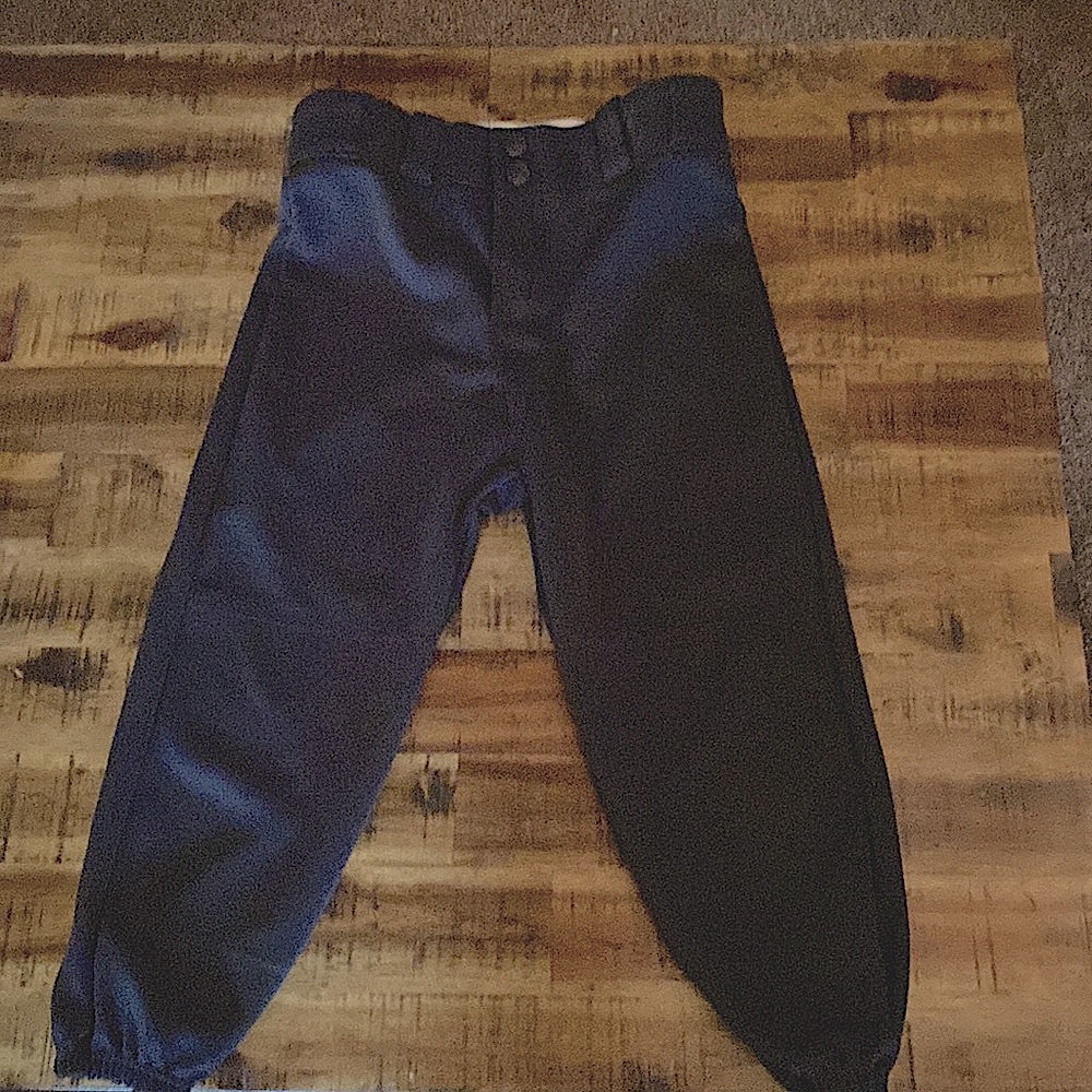 Rawlings Baseball Black Pants Size small